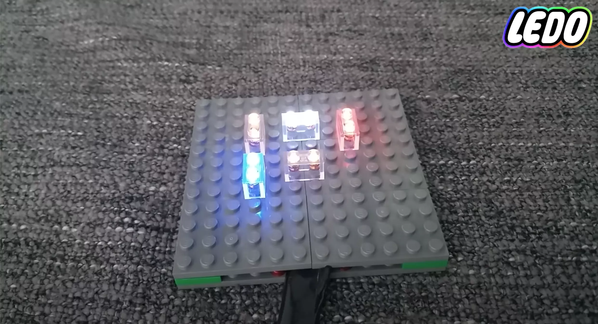 I wish they had these induction-powered LED Legos when I was a kid