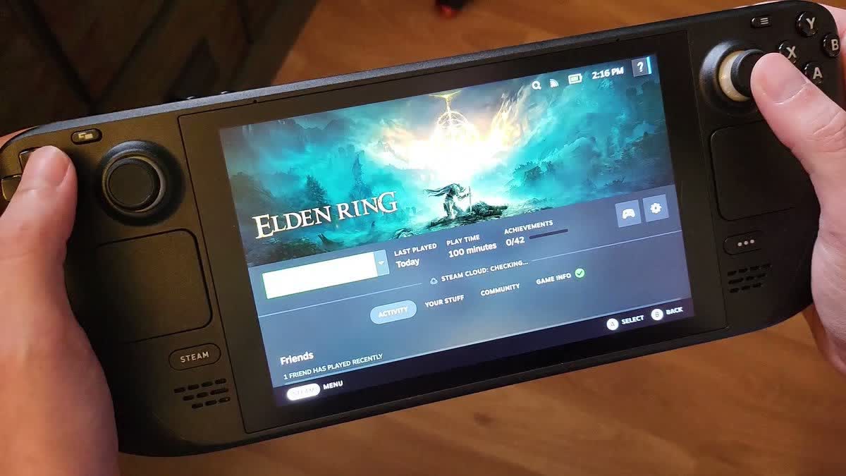 Valve is taking Steam Deck game performance into its own hands, starting with Elden Ring