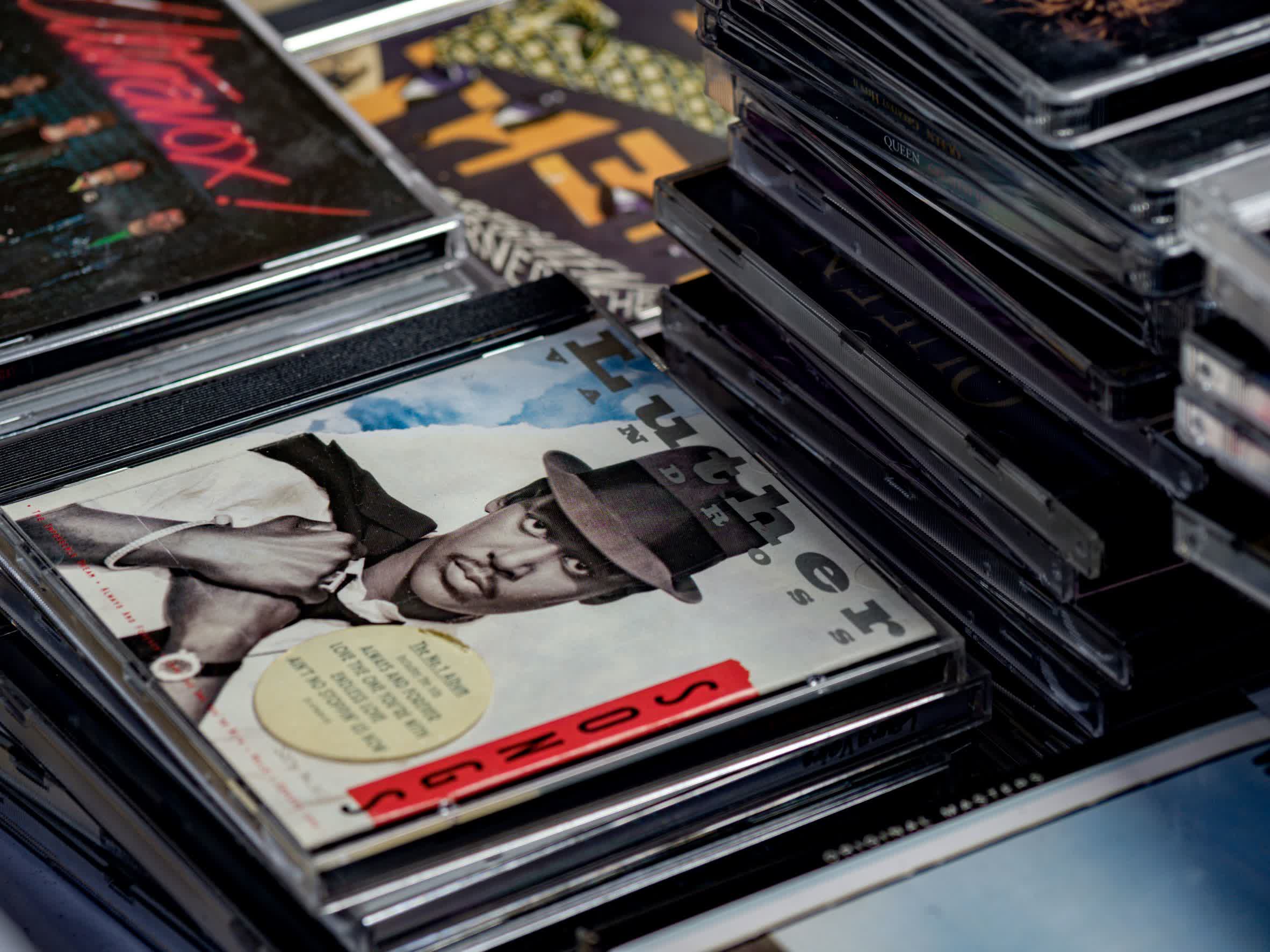Music CD sales increased last year for the first time since 2004