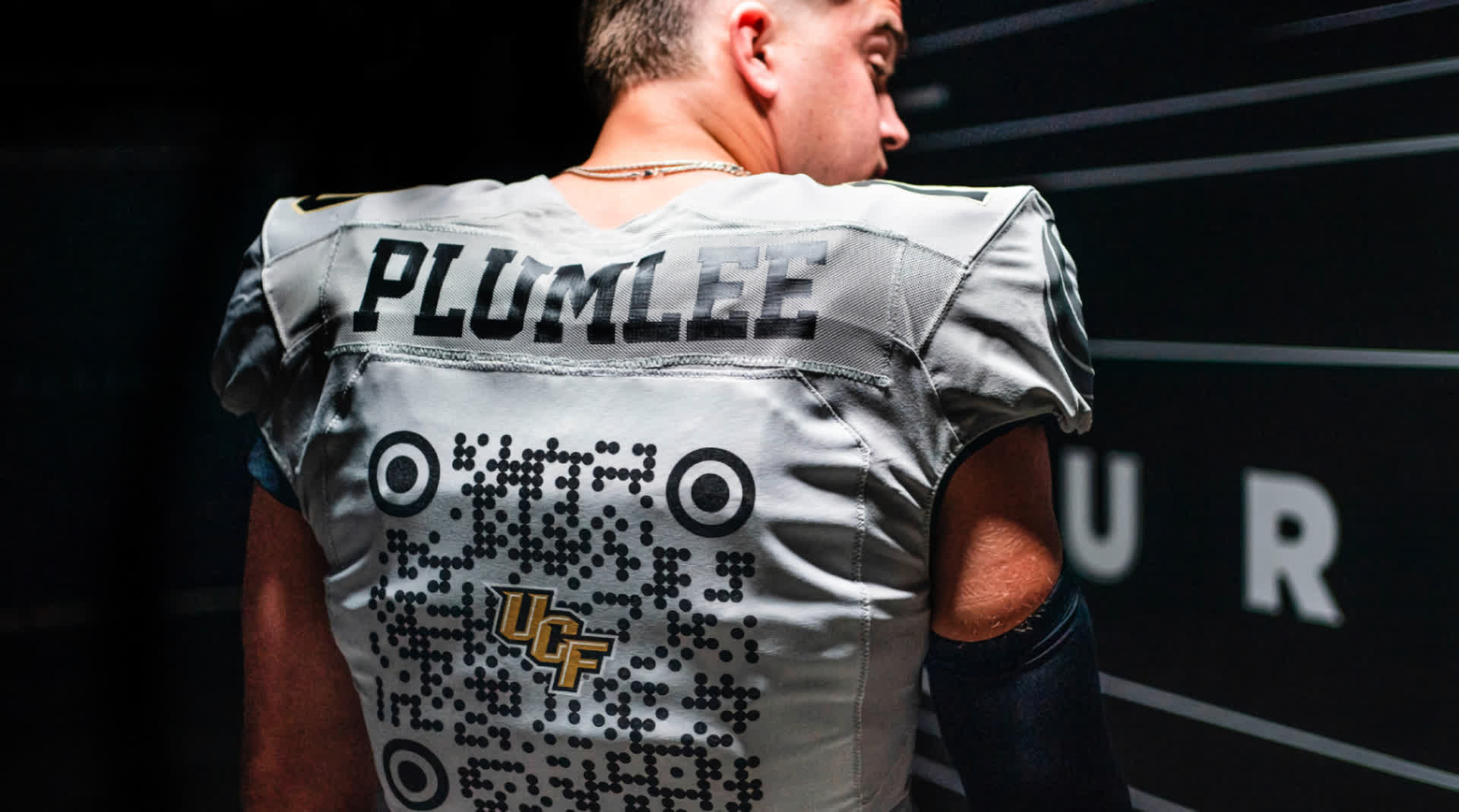 UCF Knights replace jersey numbers with QR codes on spring game uniforms
