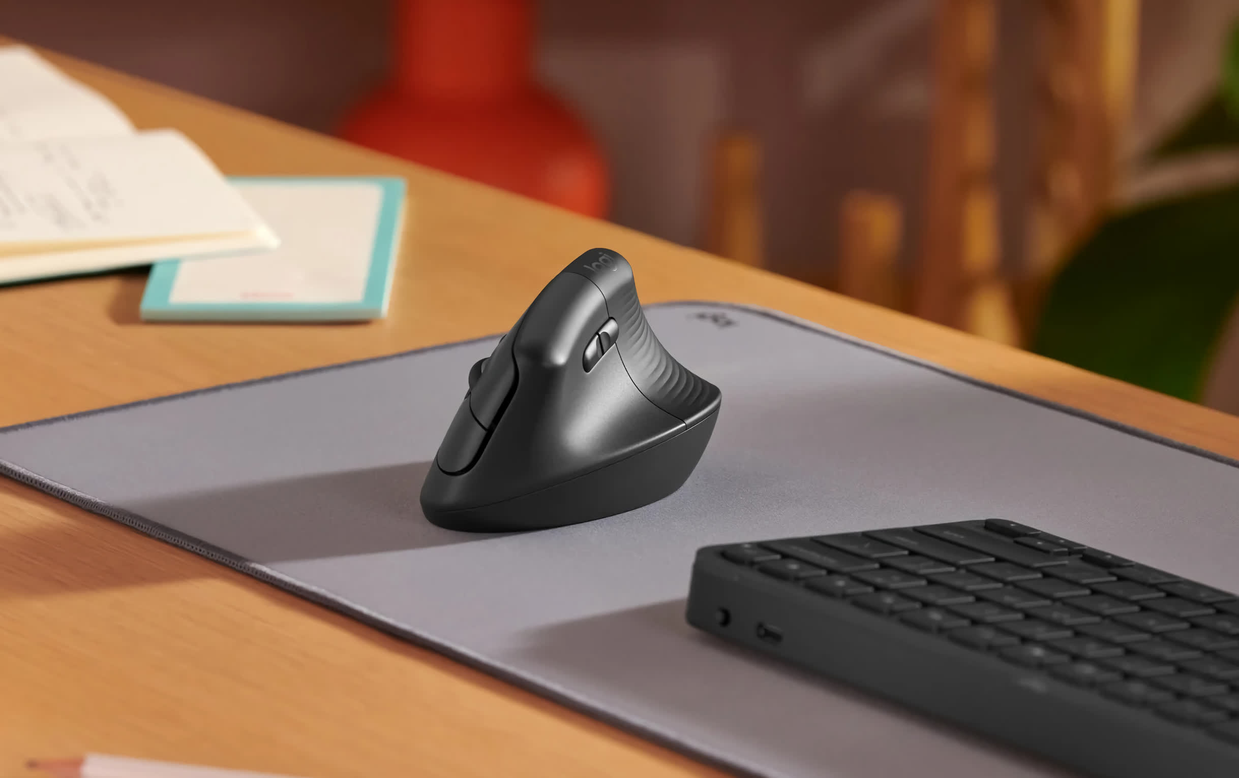 Logitech launches low-cost vertical ergonomic mouse for smaller hands
