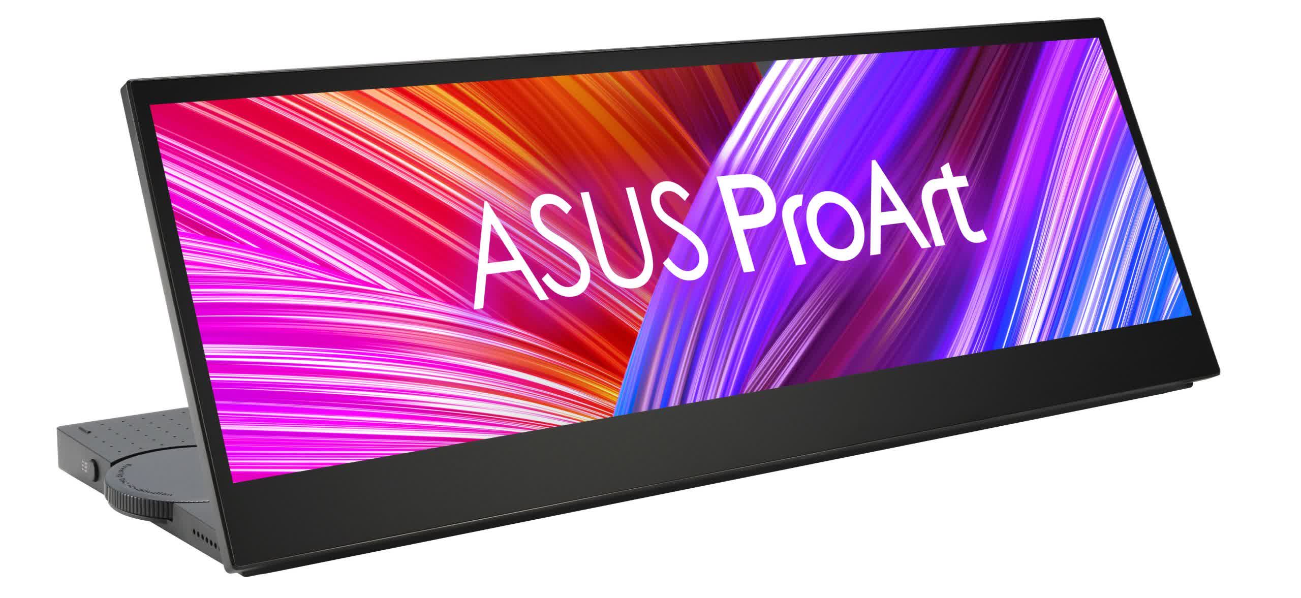 Asus shows off upcoming ProArt 32:9 portable monitor aimed at creators