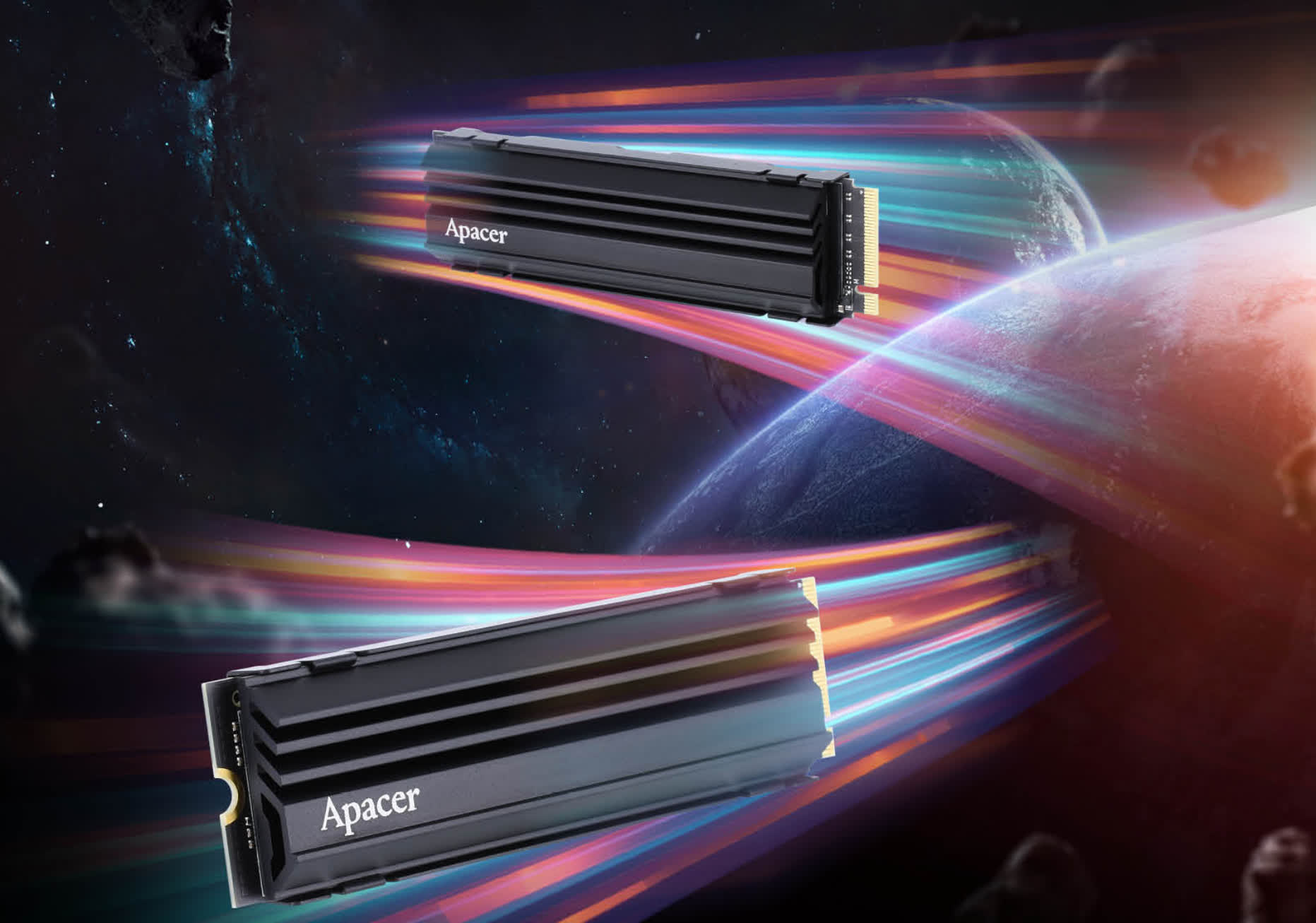 Apacer reveals PCIe Gen 5 NVMe SSDs with 13,000 MB/s read speeds