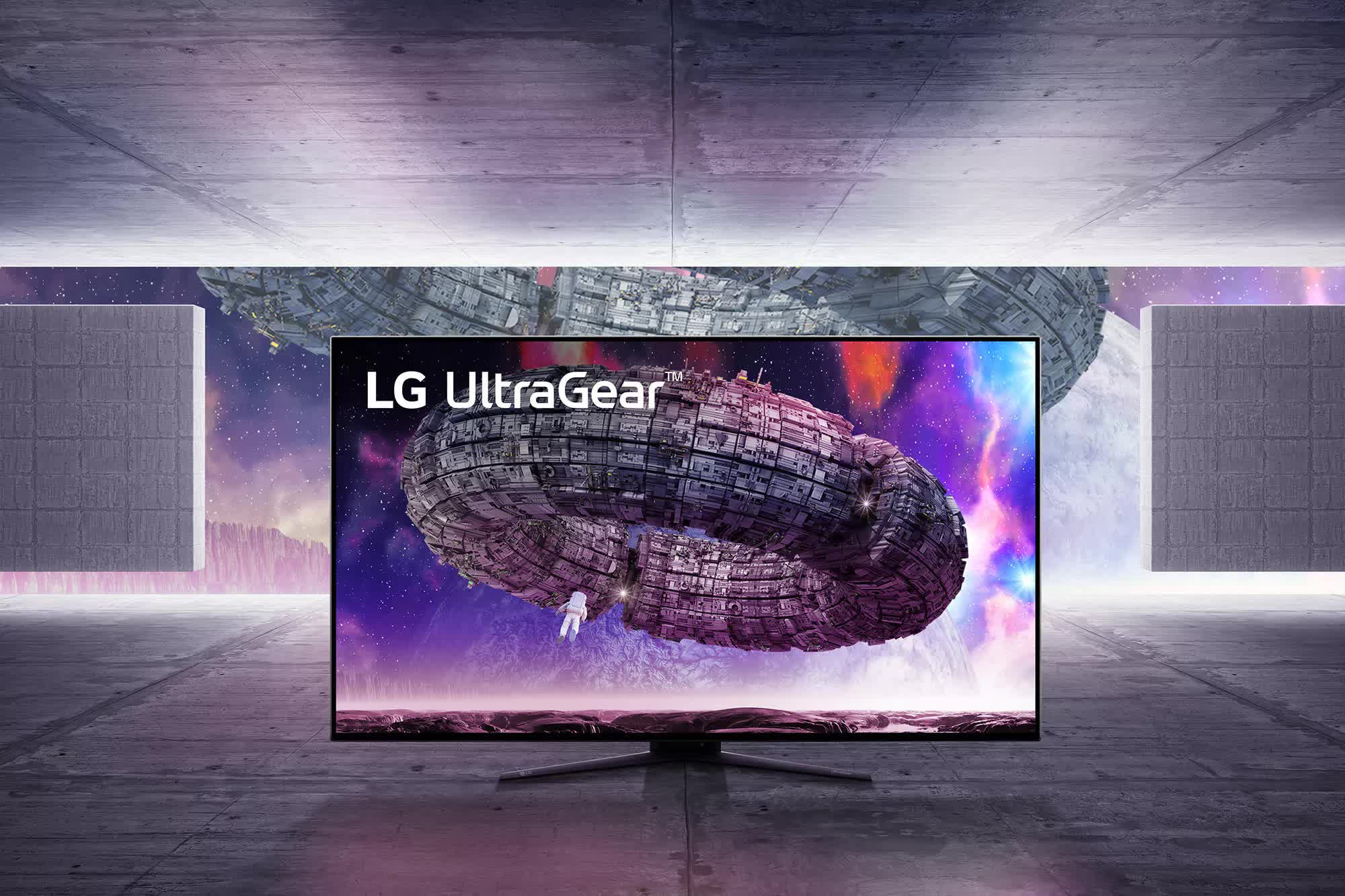 LG unveils three gaming monitors, including a 48-inch 4K OLED with a 138 Hz overclocked refresh rate