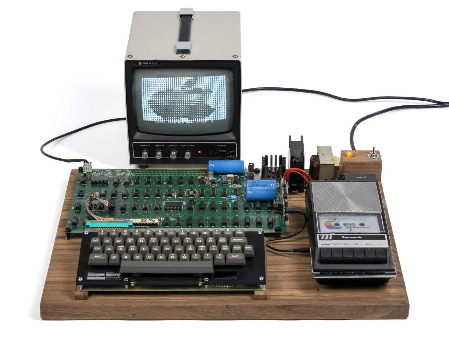 An Apple-1 signed by Steve Wozniak is being auctioned for an estimated $480,000