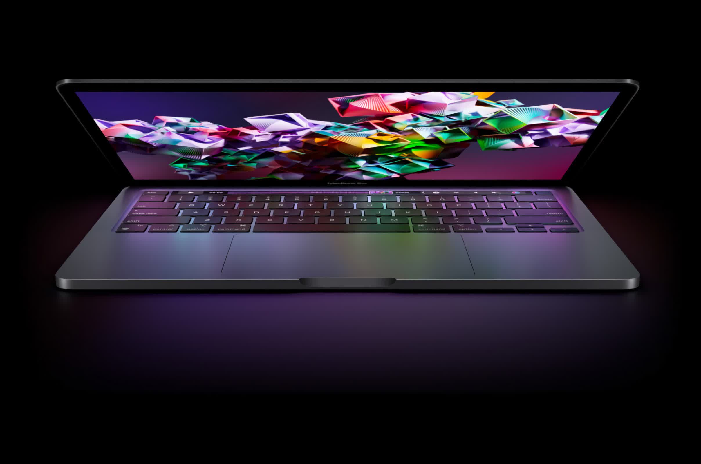 Apple unveils 13-inch MacBook Pro with M2 SoC, claims 40% performance gains