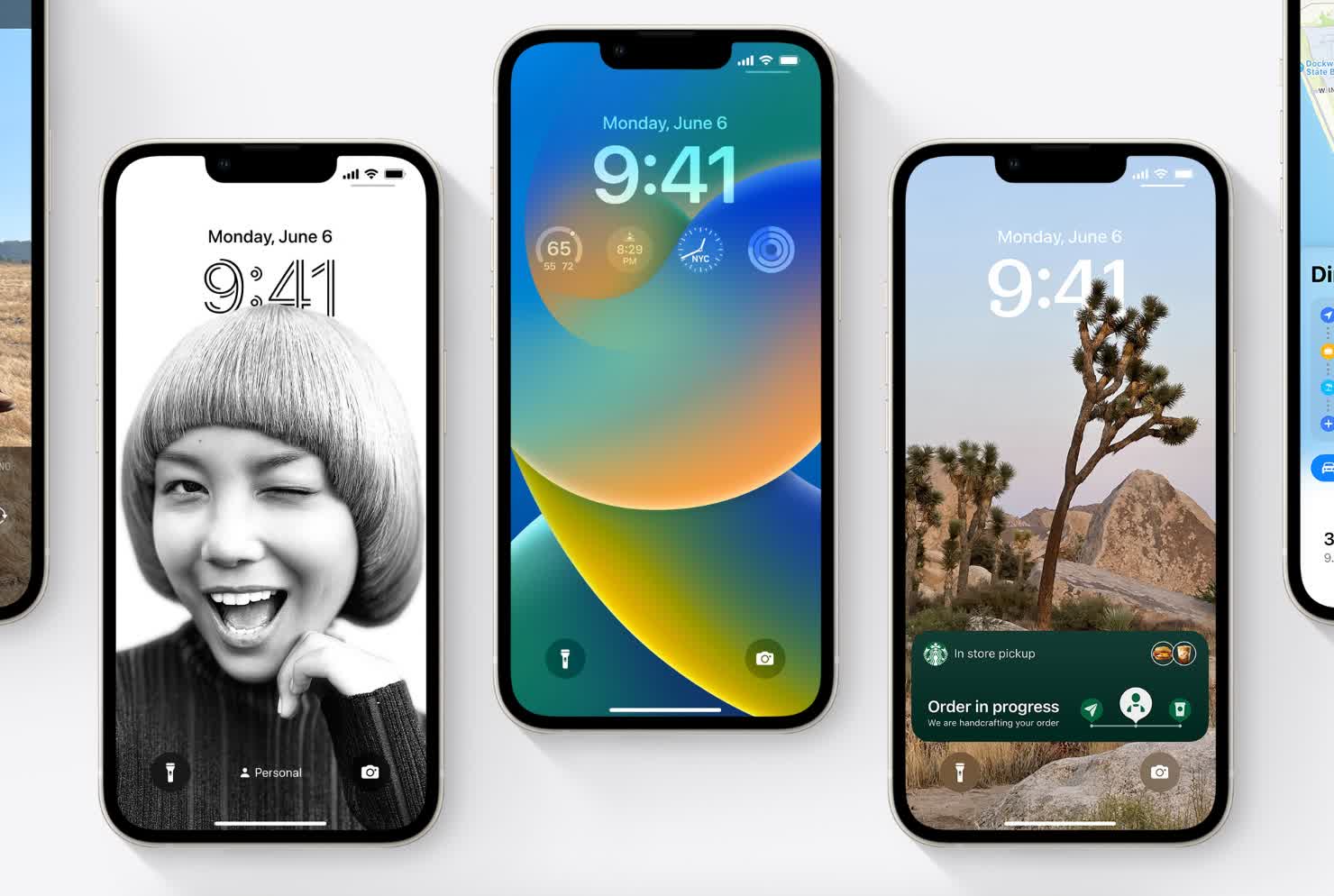 iOS 16 wallpaper modes hint at iPhone 14's always-on screen | TechSpot