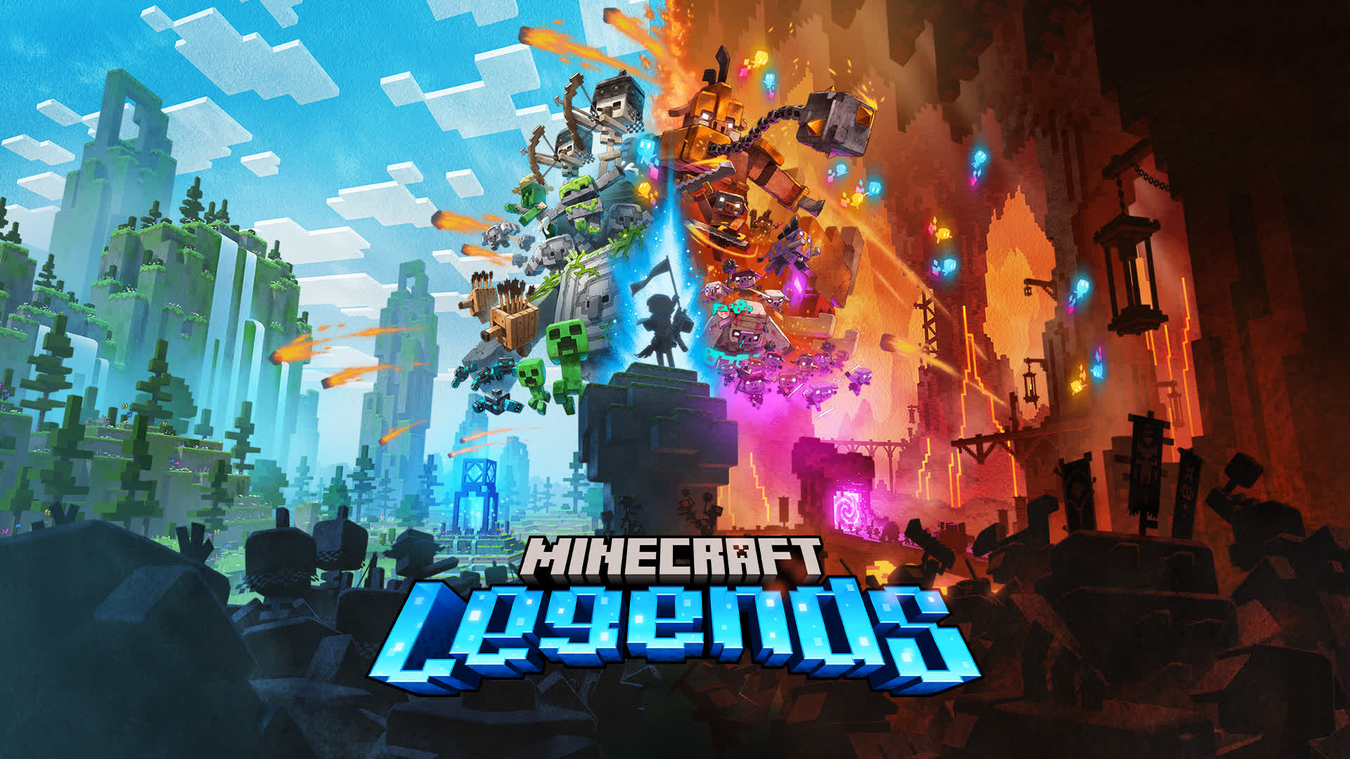 In Minecraft Legends you can team up with creepers and zombies, lands in 2023