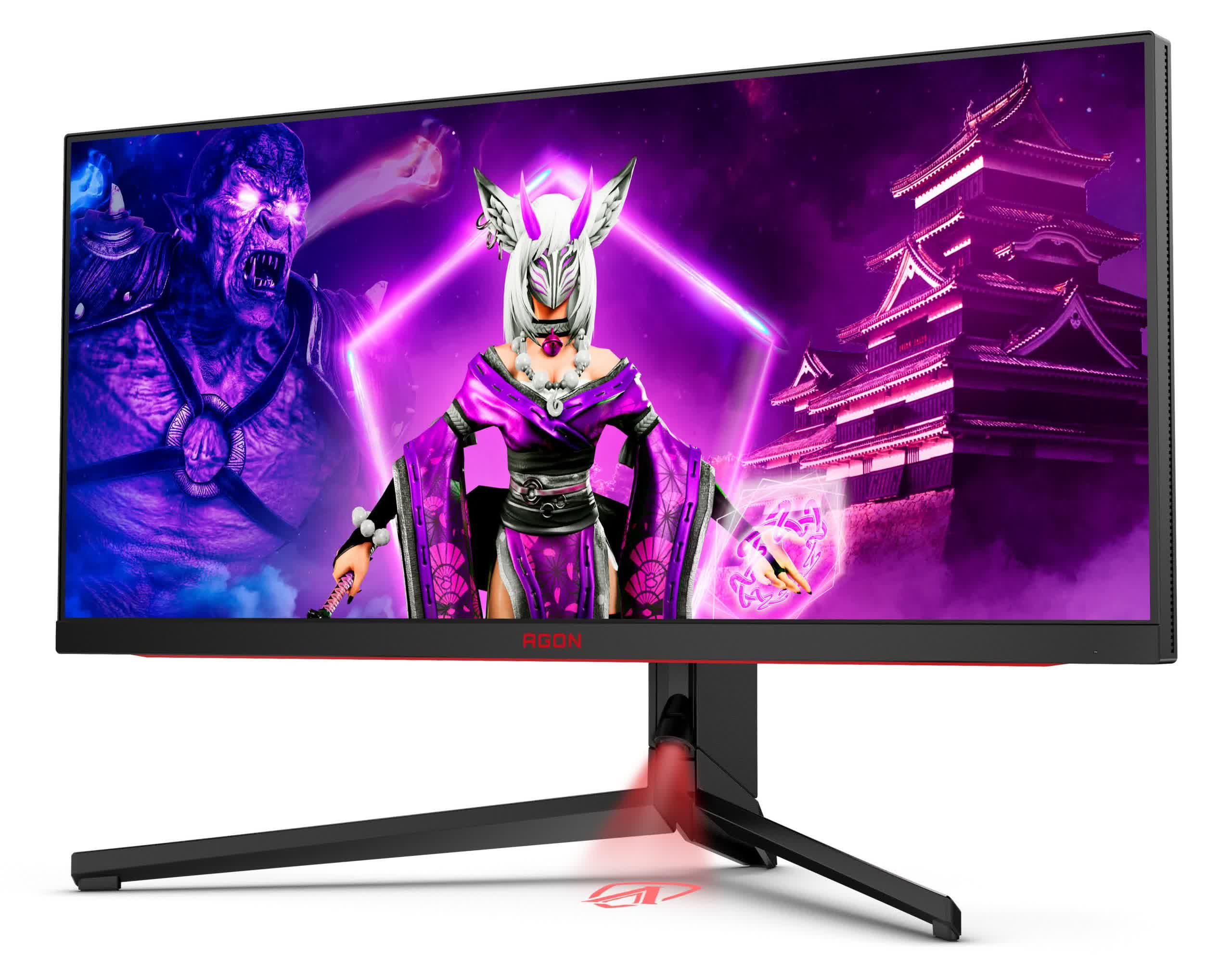 The AOC Agon Pro AG344UXM is a 32-inch 1440p mini LED monitor with a 170 Hz refresh rate