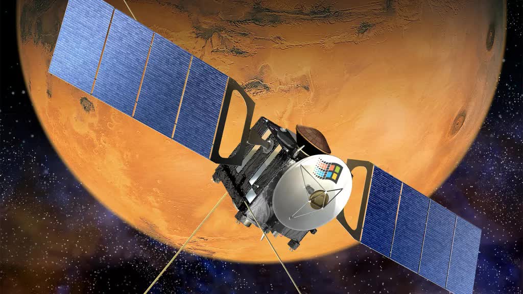 Mars Express probe receiving update for software developed in Windows 98