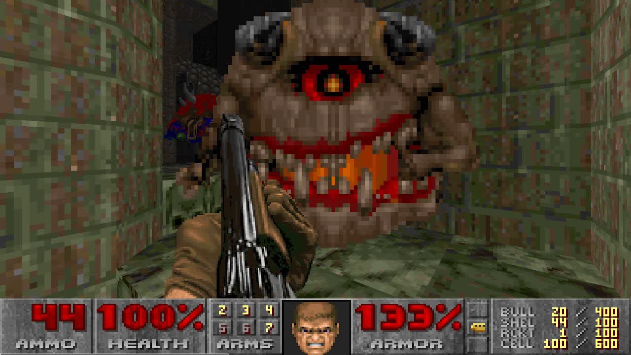 Doom II exploit leveraged to run Doom inside Doom