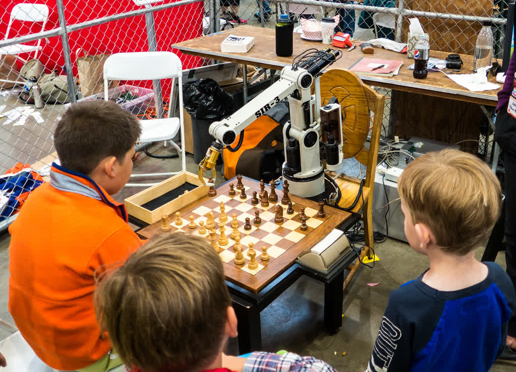 Watch: chess-playing robot grabs child opponent's finger and breaks it
