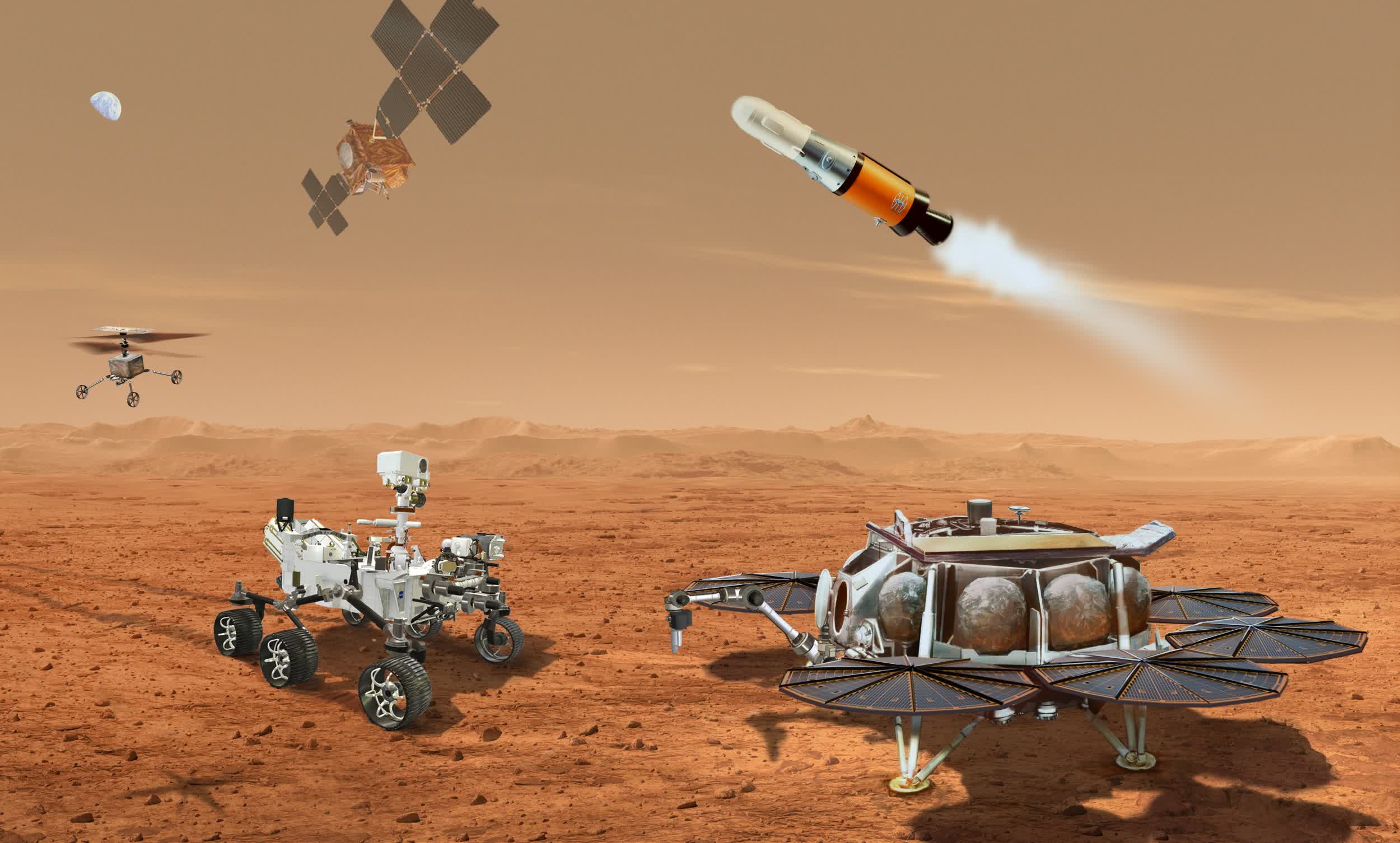 NASA revises plans to bring rock samples back from Mars