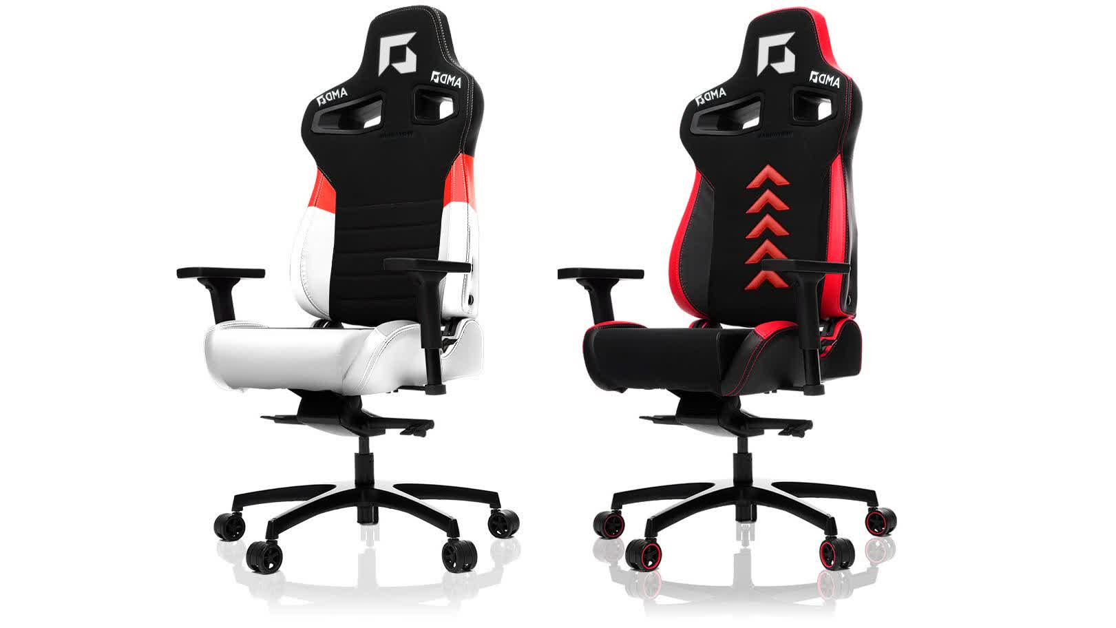 You can now buy an AMD gaming chair with optional RGB lights for $549