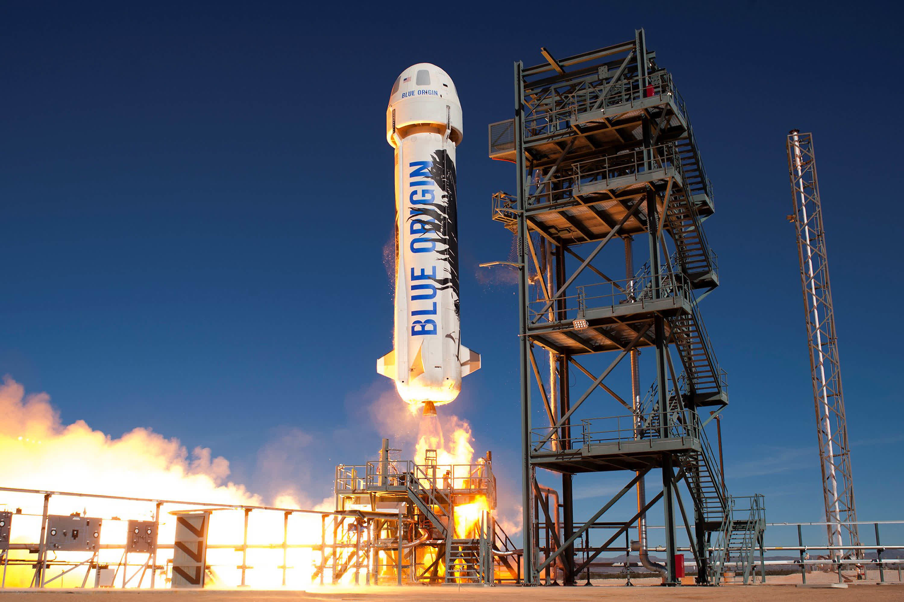 Watch: Blue Origin's New Shepard suffers in-flight abort during uncrewed launch