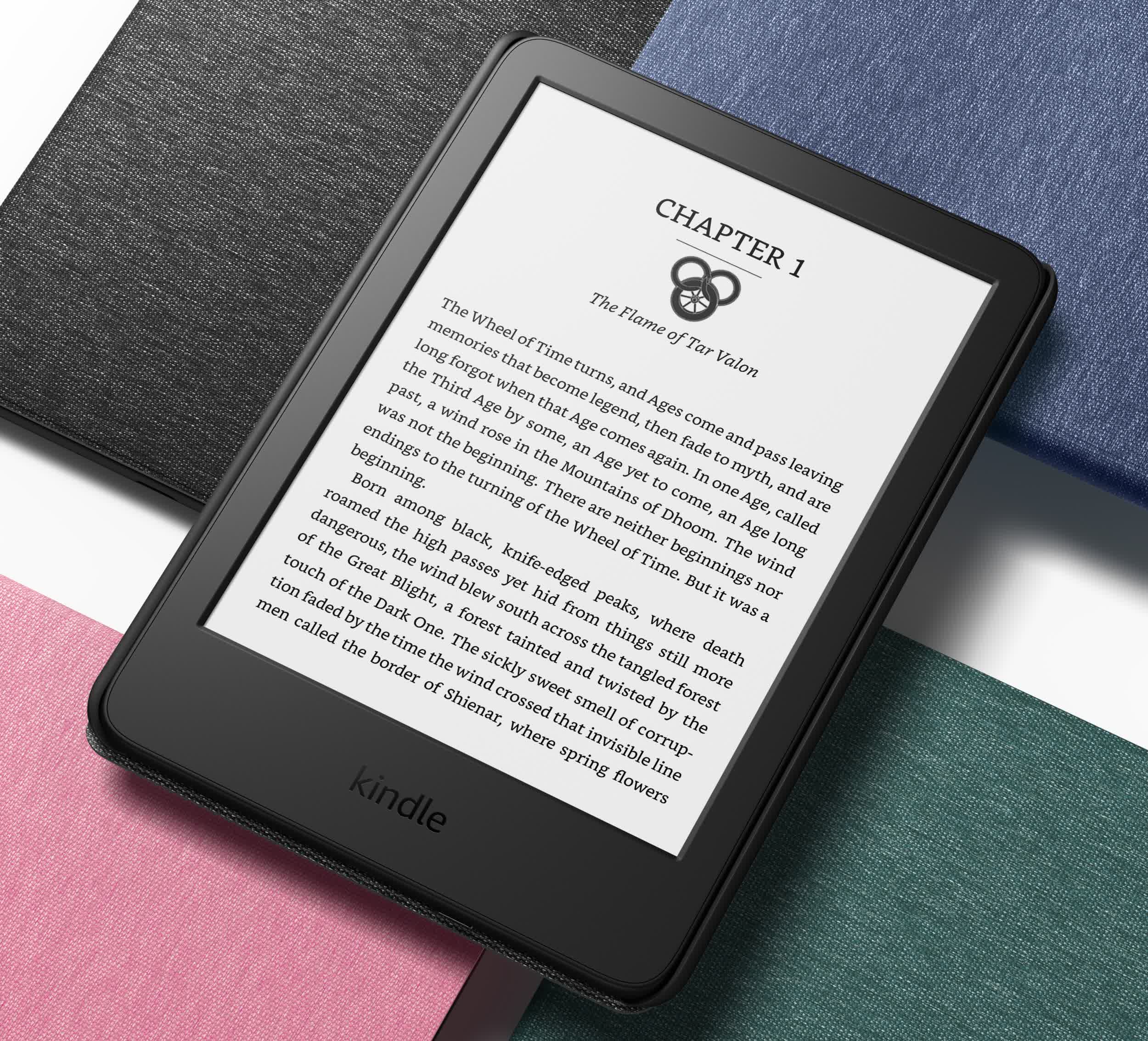Amazon's refreshed entry-level Kindle get a higher-res screen and double the storage
