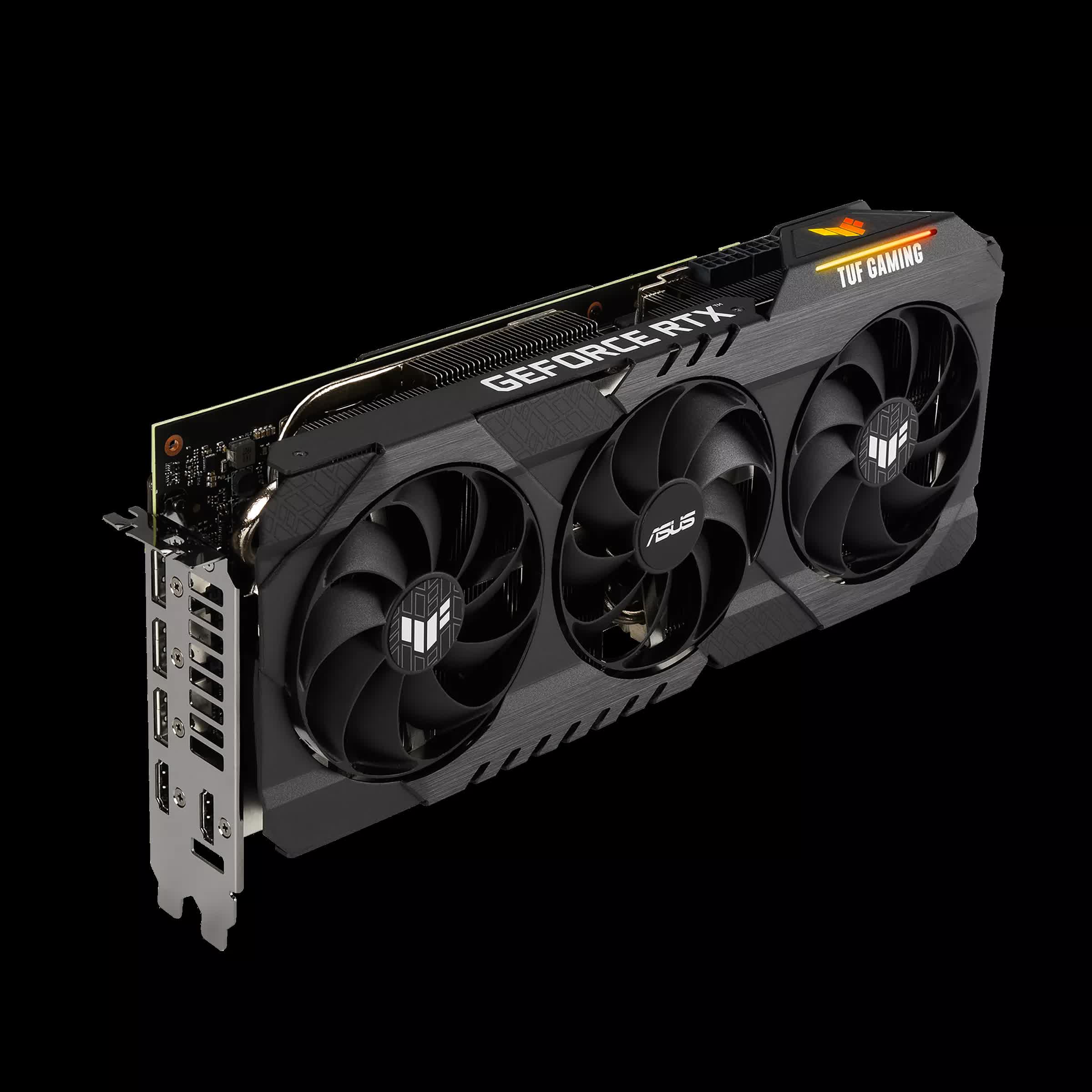 Updated Asus RTX 3060 Ti spotted with higher performance GDDR6X memory