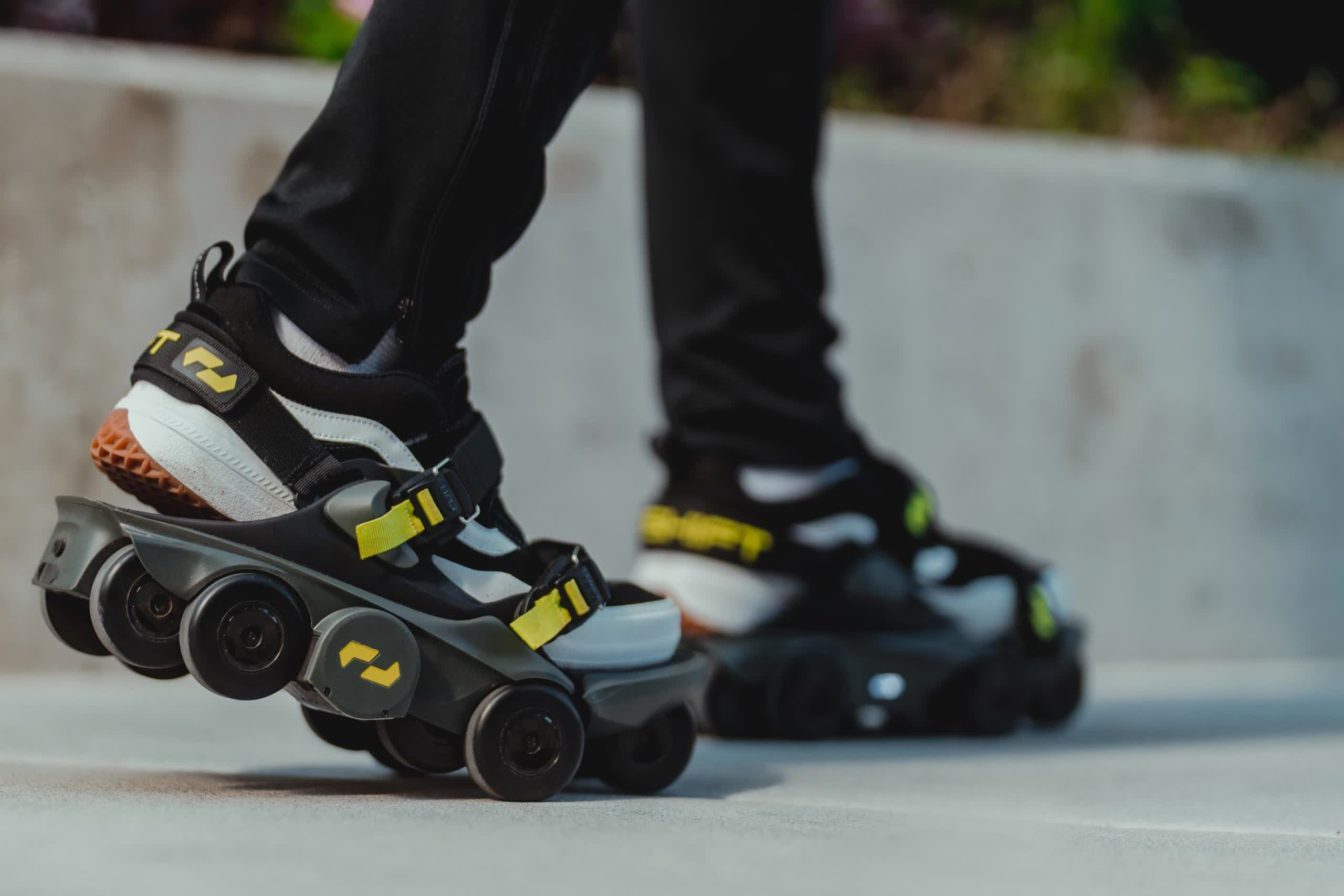 Robotics startup develops shoe accessory that increases your walking speed to a run