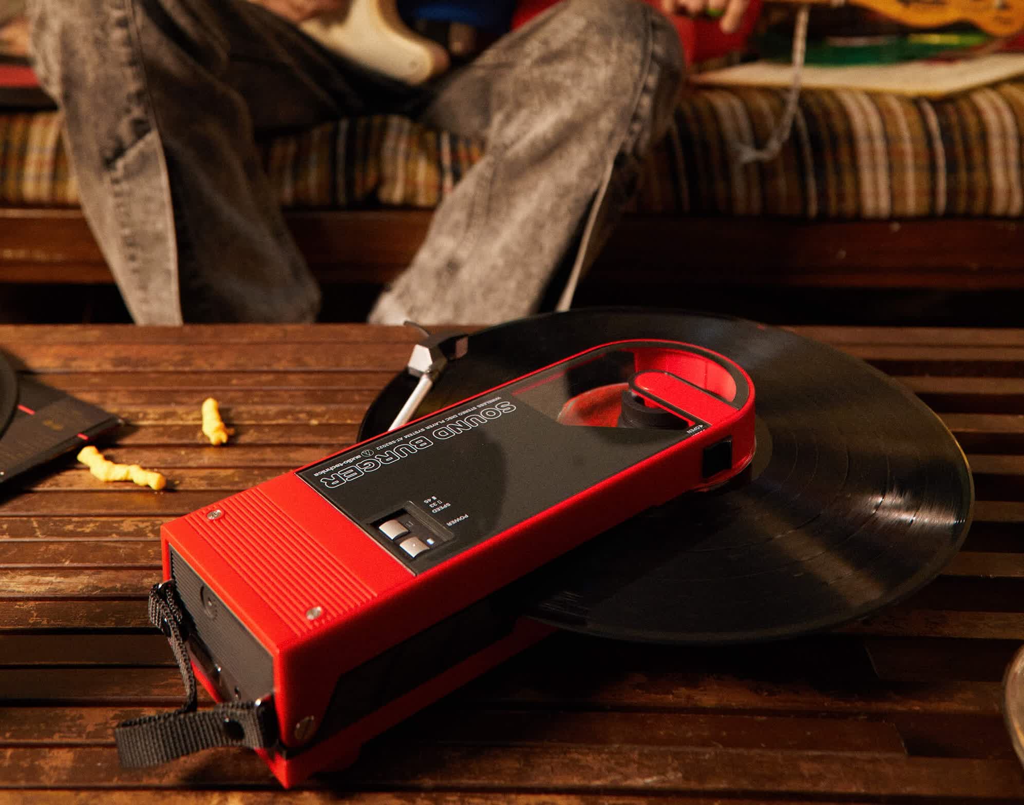 Audio-Technica resurrects iconic Sound Burger portable record player