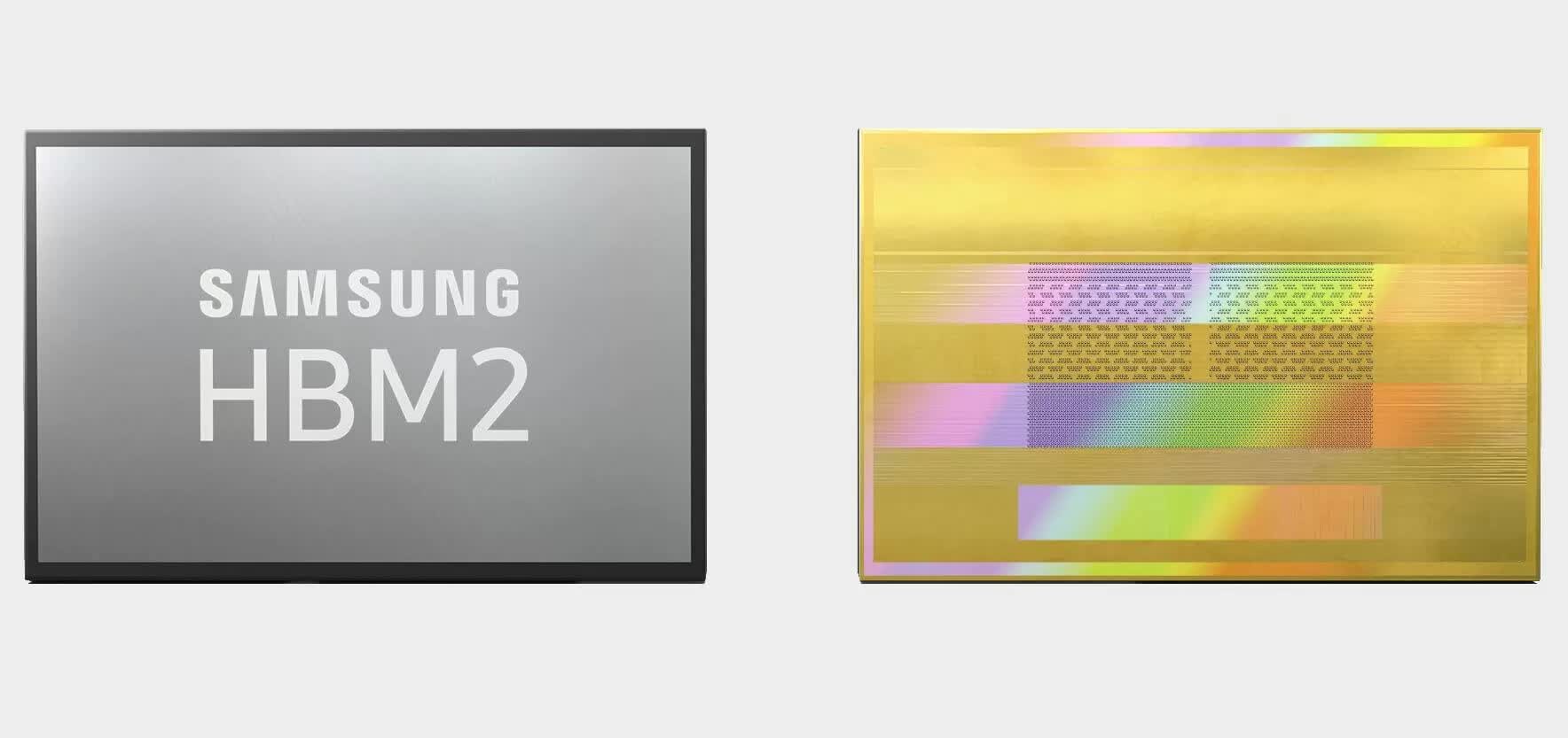 Samsung announces new GDDR6W memory, rivals HBM2