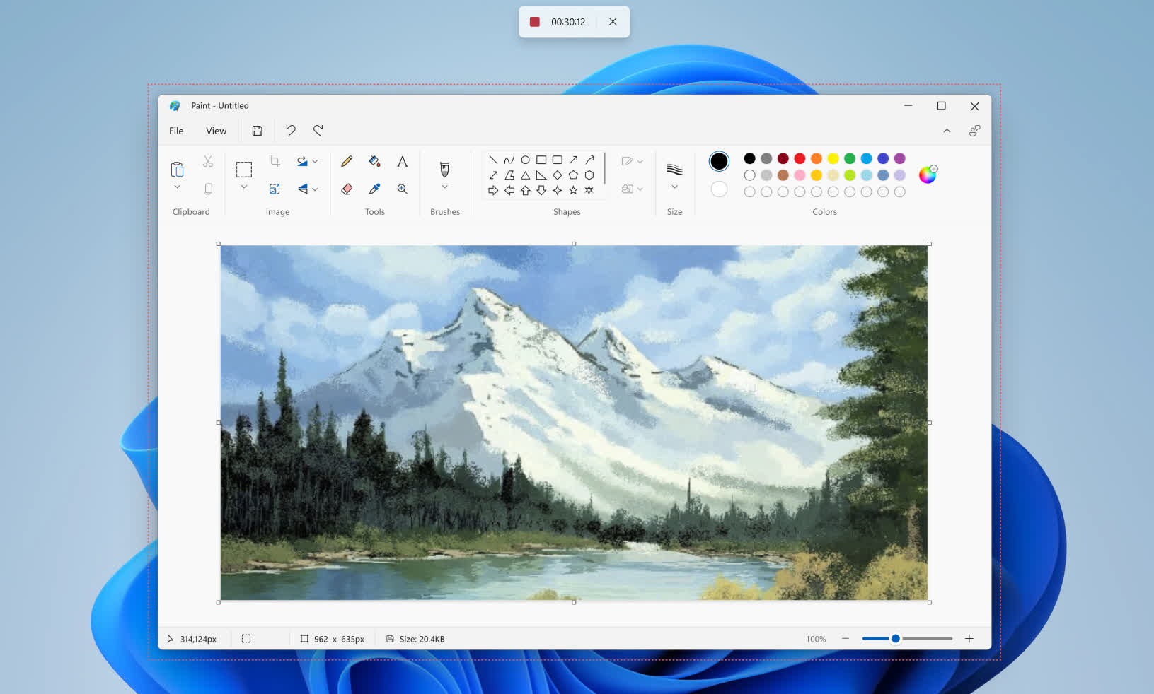 Windows 11's snipping tool to receive screen recording function