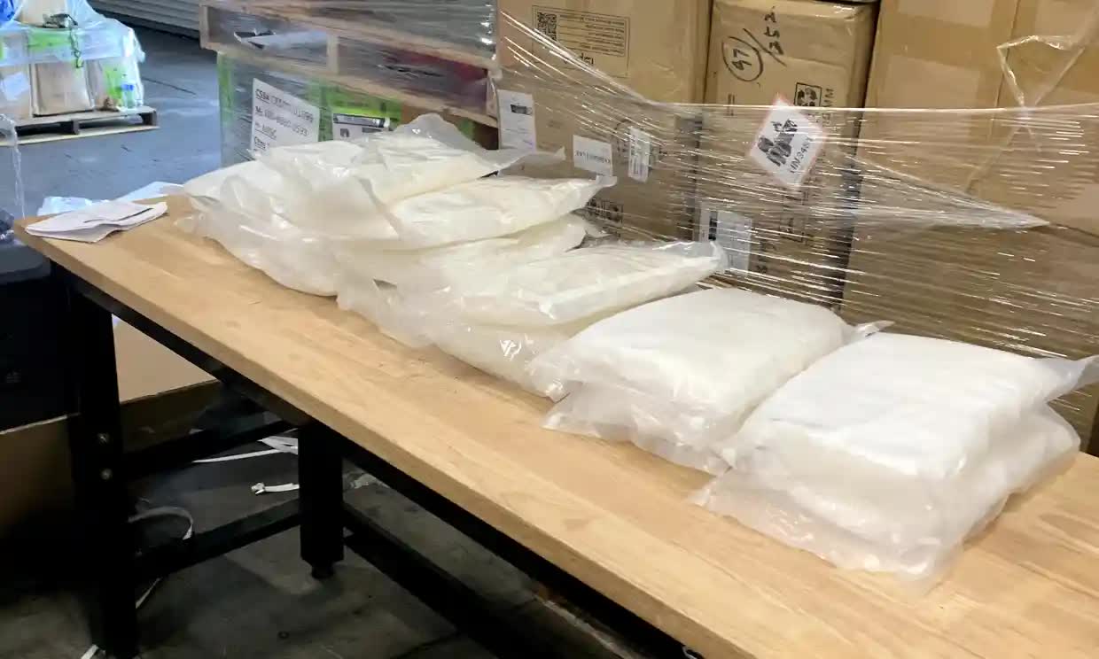 Two arrested over plot to smuggle $30 million of meth inside 3D printers