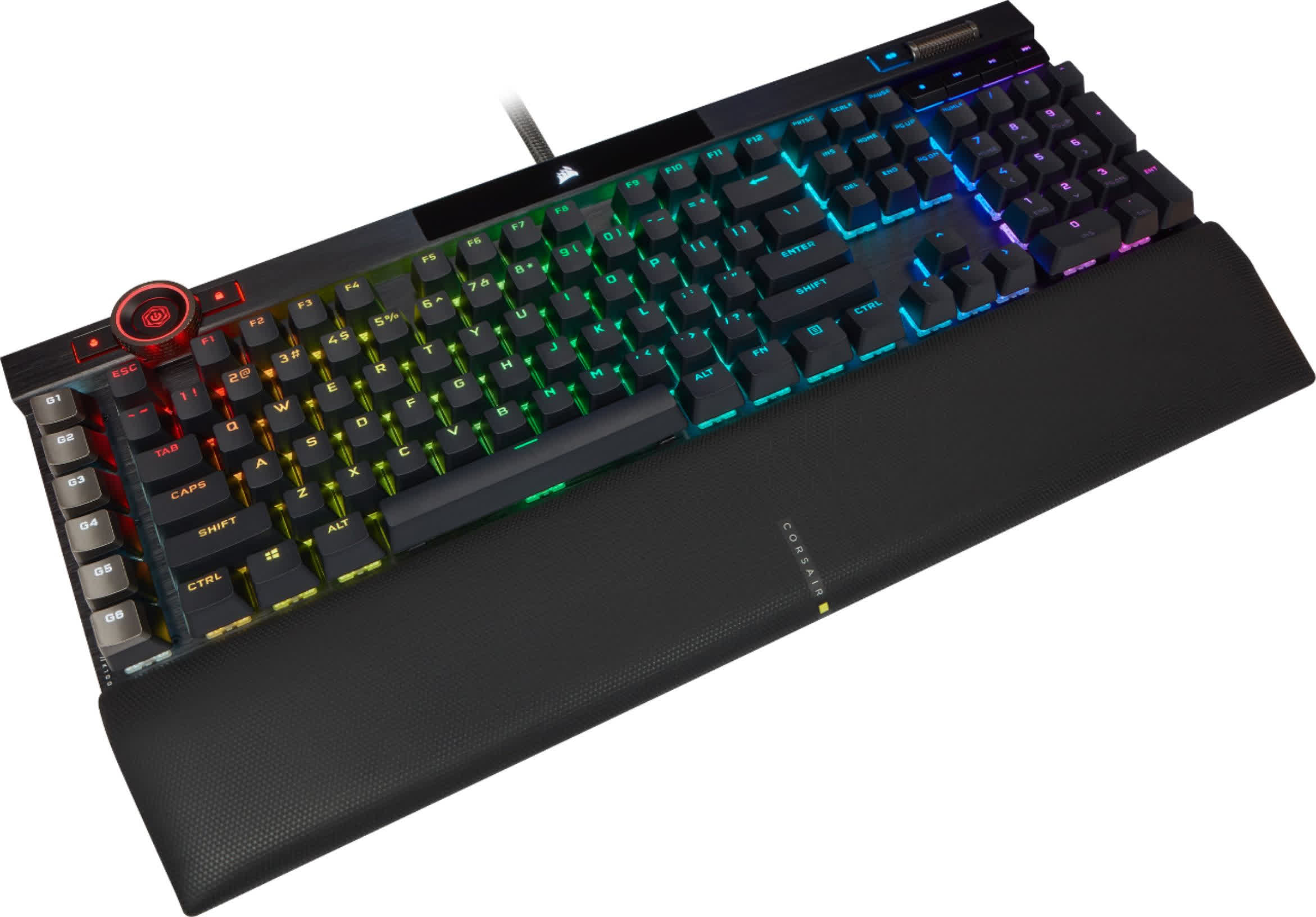 Corsair says K100 keyboard’s bizarre conduct is a bug, not a keylogger