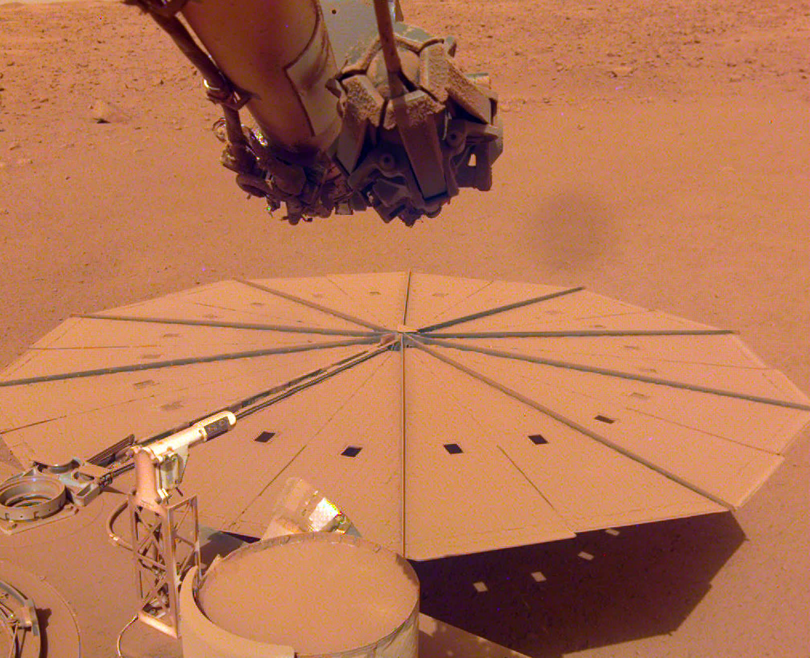 NASA's InSight lander sends emotional farewell from Mars