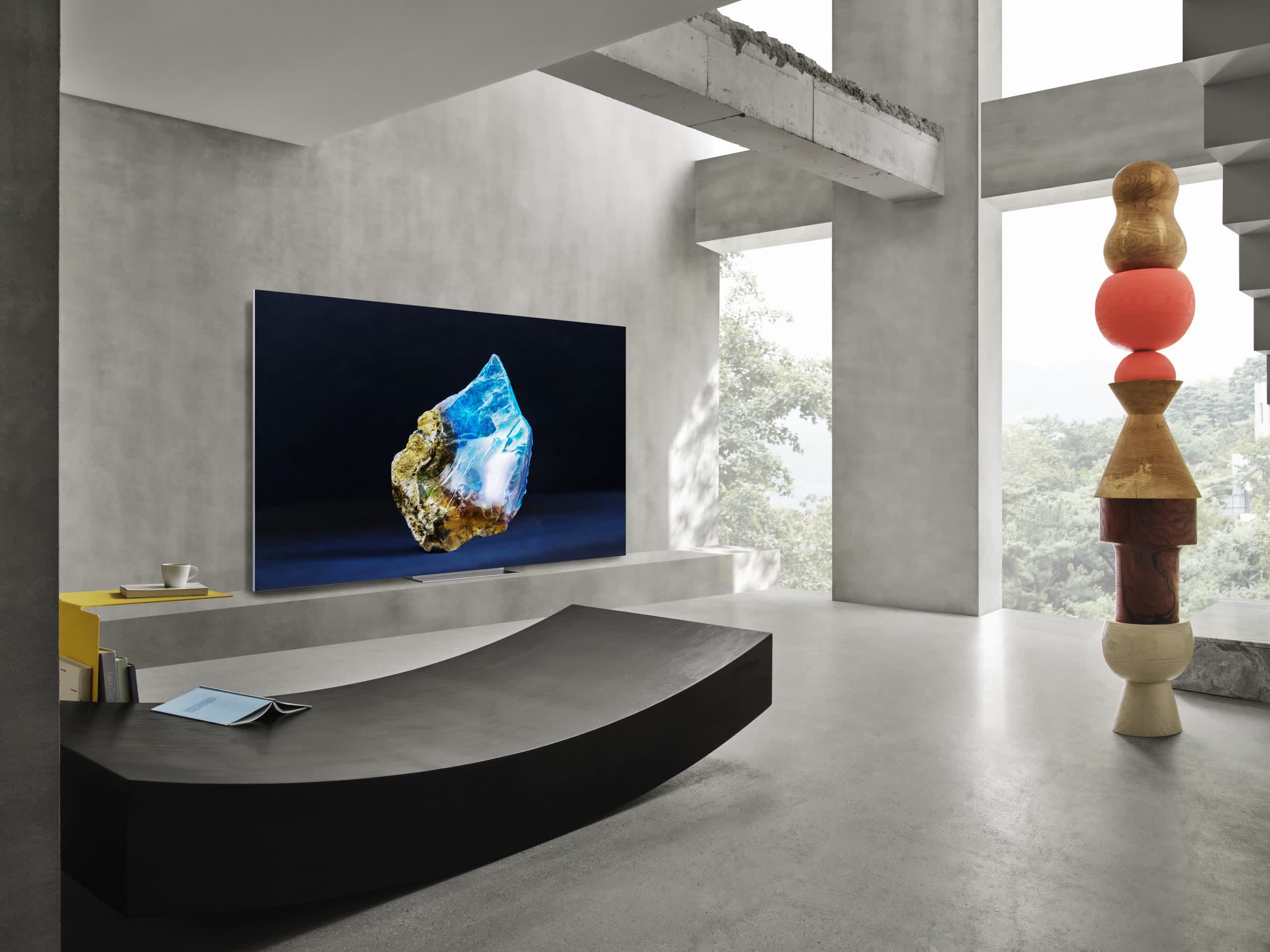 Samsung's 2023 TV lineup includes a 2,000-nit 77-inch QD-OLED, an 8K MicroLED, and a 4,000-nit Neo QLED