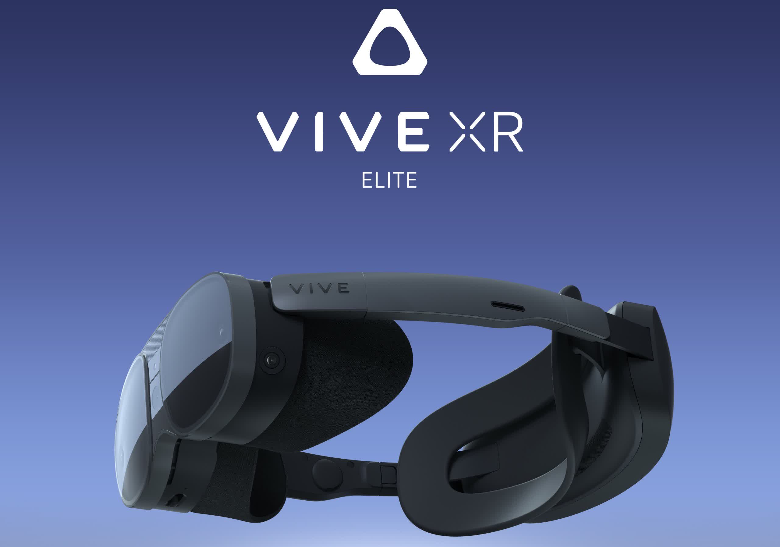 HTC unveils $1,100 lightweight Vive XR Elite VR/AR headset
