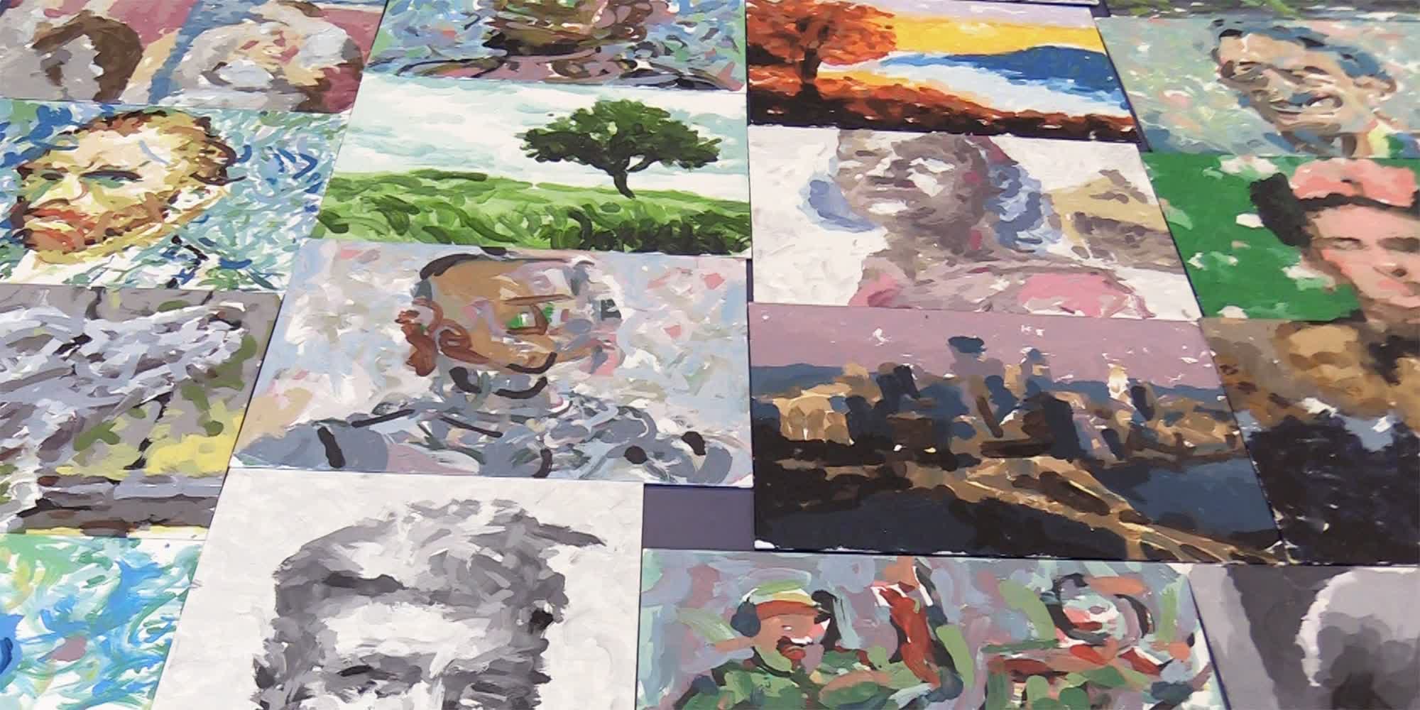 Carnegie Mellon engineers made an AI-powered robot that manually paints pictures from text, audio, and visual prompts