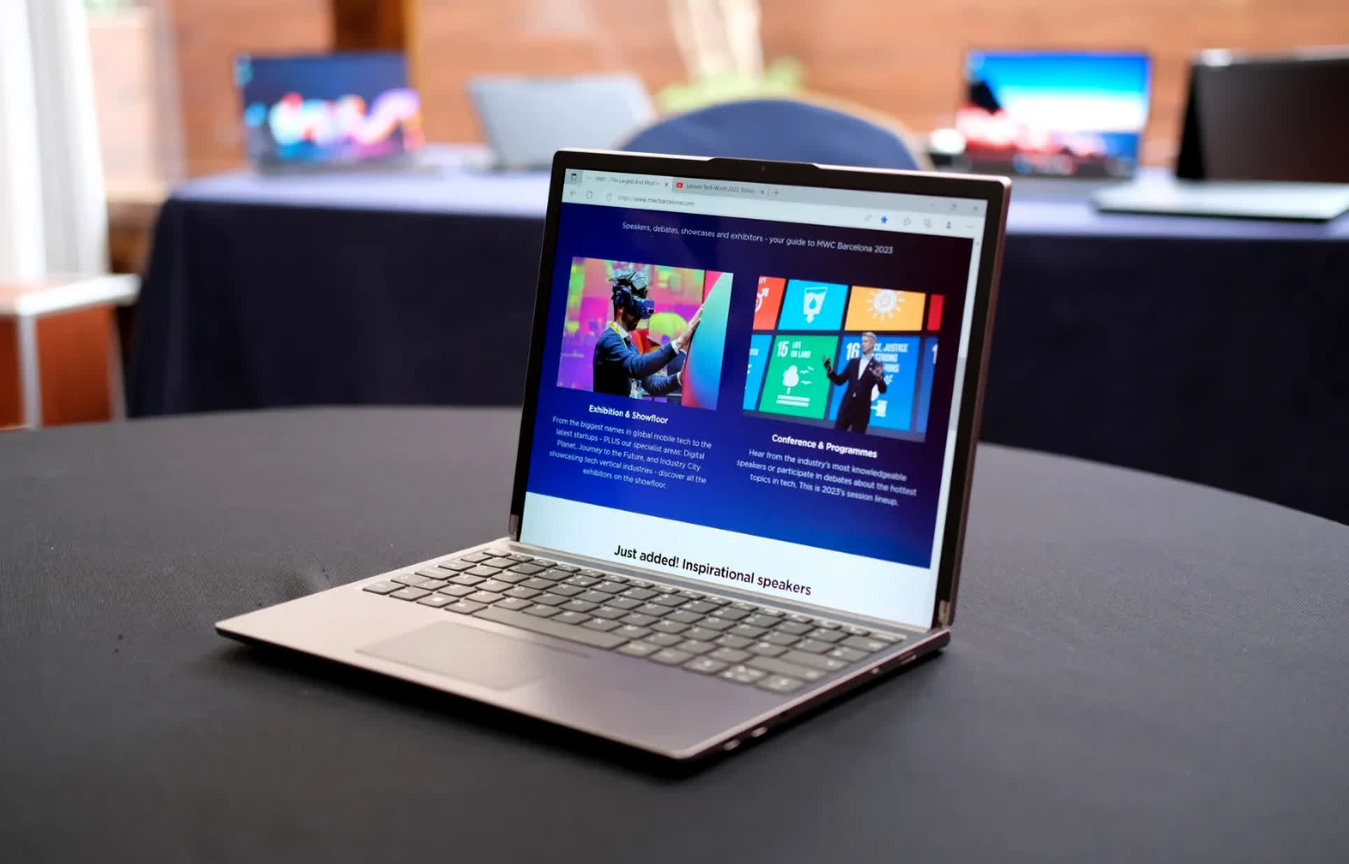 Lenovo's rollable laptop is stuck in the concept phase