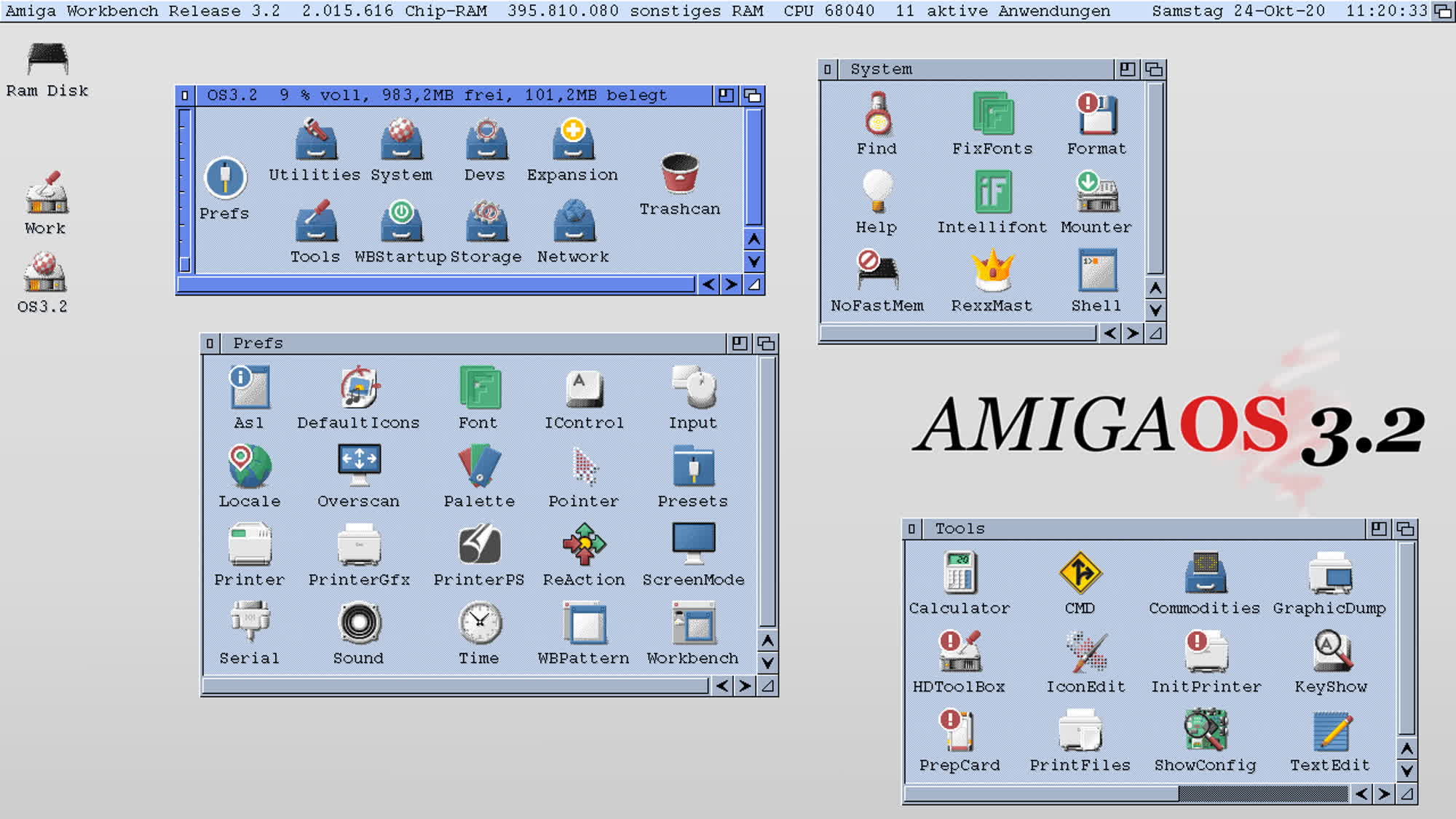 AmigaOS 3.2.2 is a brand new OS replace for the basic 80s dwelling laptop