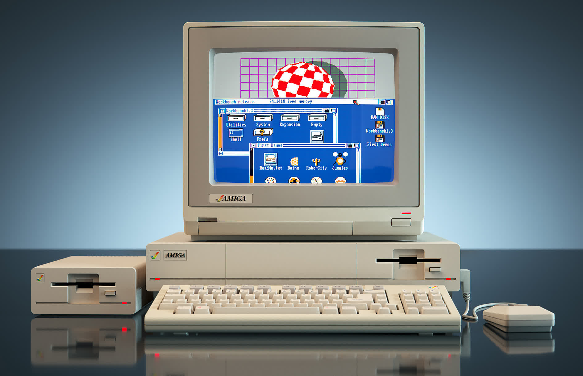 AmigaOS 3.2.2 is a new OS update for the classic 80s home computer