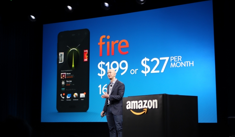 Amazon Loses 544 Million In Q3 After Fire Phone Failure