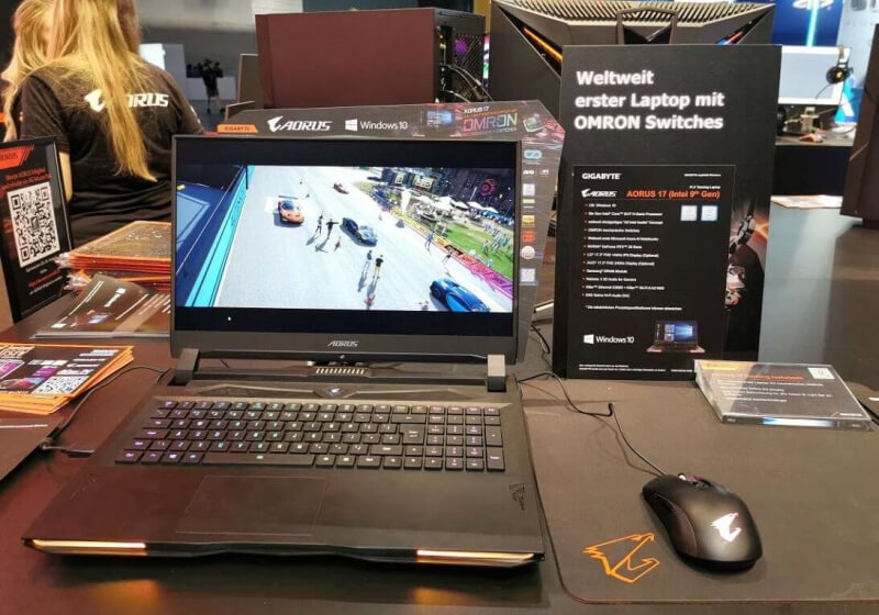 Gigabyte reveals the Aorus 17 a 17 3 inch gaming laptop behemoth with  