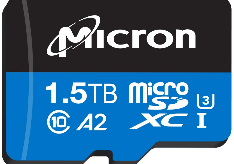Micron lay claim to the world's largest capacity microSD card at 1.5TB
