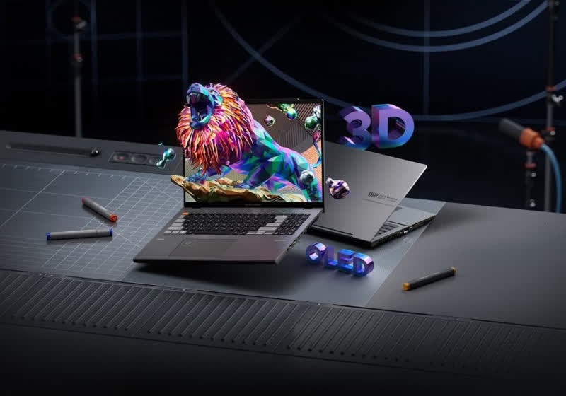 Asus debuts laptops with glasses-free 3D screens